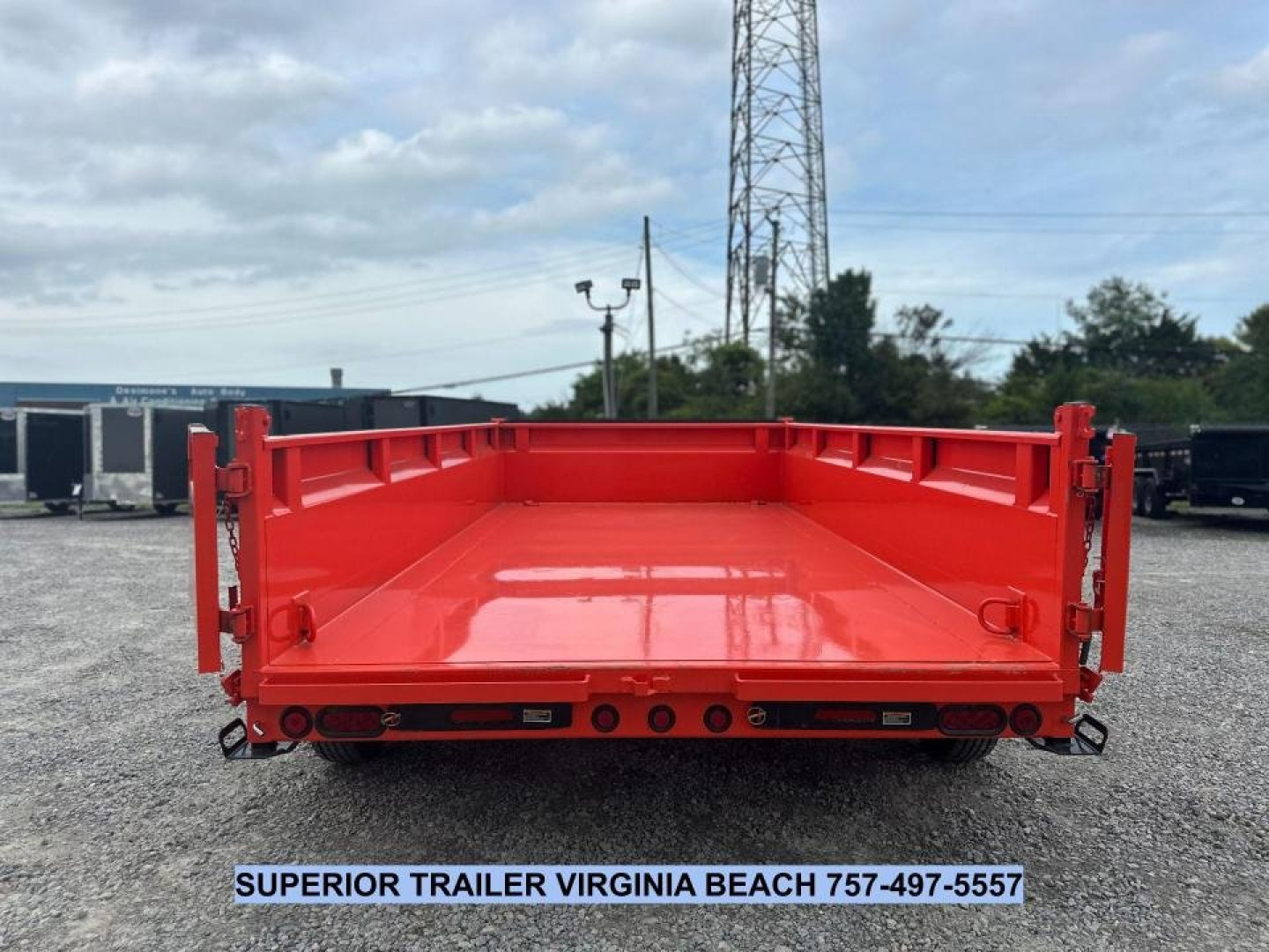 New 2025 Load Trail DL Low Pro 7X14 14K Dump Trailer w/ 2' Sides