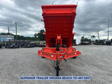 New 2025 Load Trail DL Low Pro 7X14 14K Dump Trailer w/ 2' Sides