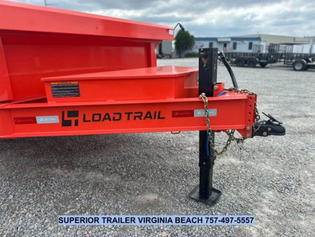 New 2025 Load Trail DL Low Pro 7X14 14K Dump Trailer w/ 2' Sides