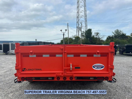 New 2025 Load Trail DL Low Pro 7X14 14K Dump Trailer w/ 2' Sides