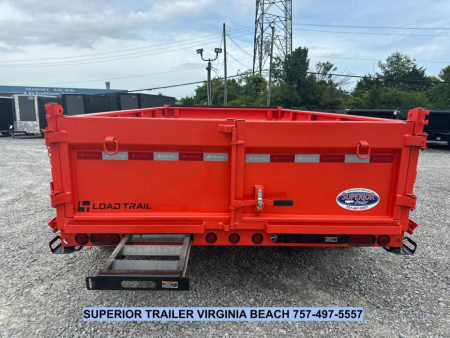 New 2025 Load Trail DL Low Pro 7X14 14K Dump Trailer w/ 2' Sides