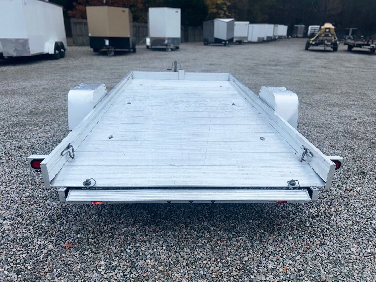 Used 2019 Aluma USED 7212HSLR Utility Trailer