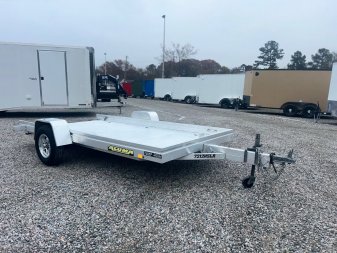Used 2019 Aluma USED 7212HSLR Utility Trailer