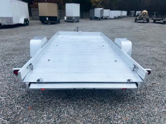 Used 2019 Aluma USED 7212HSLR Utility Trailer