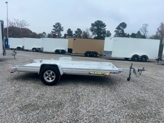 Used 2019 Aluma USED 7212HSLR Utility Trailer