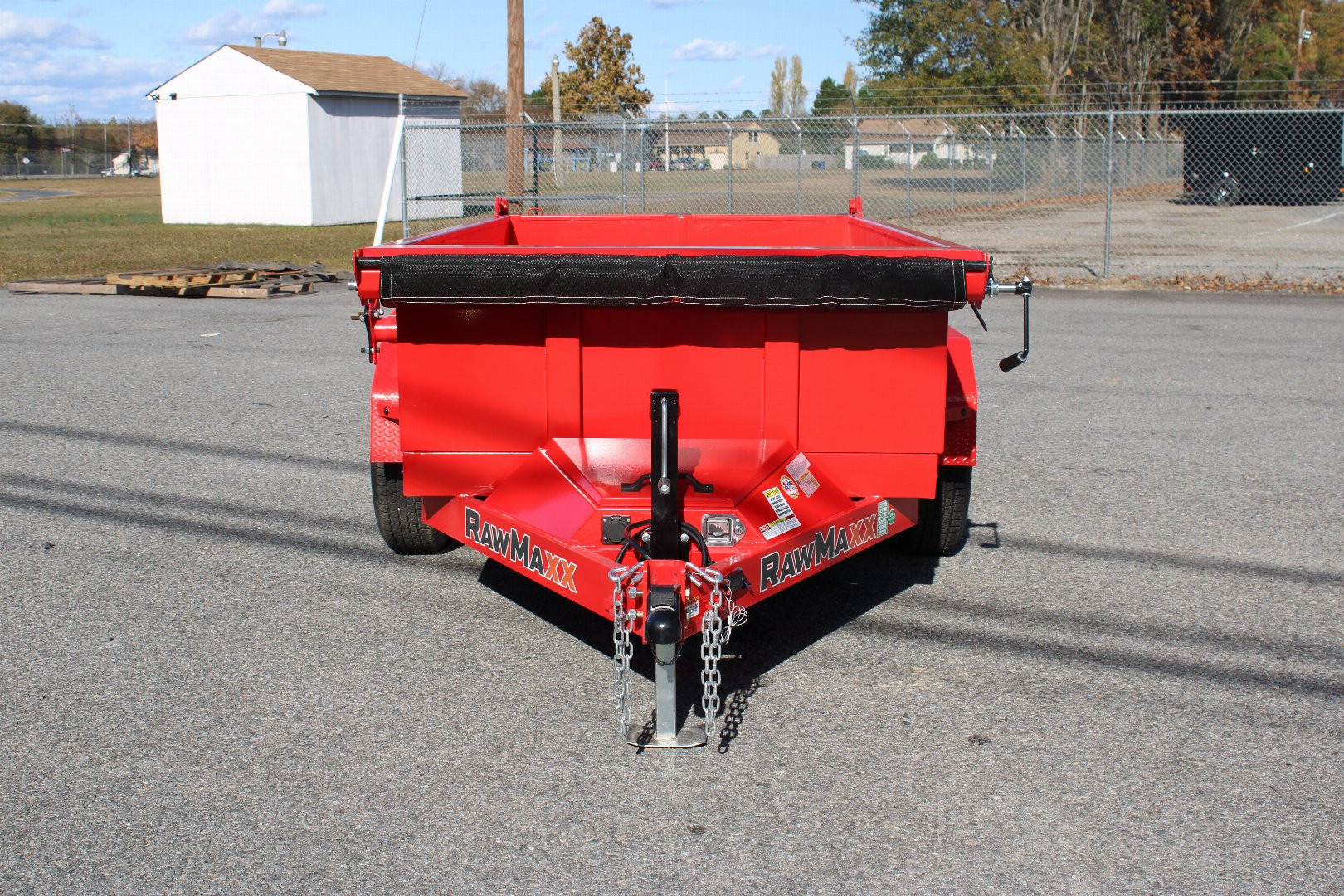 New 2025 RawMaxx SDX 6x10 10k Dump Trailer