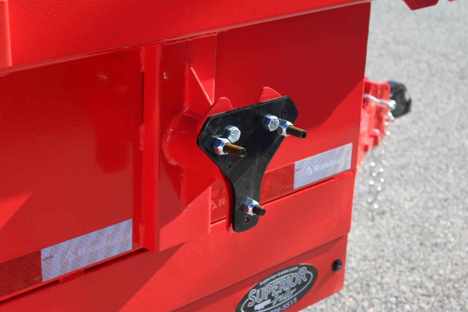 New 2025 RawMaxx SDX 6x10 10k Dump Trailer