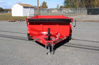 New 2025 RawMaxx SDX 6x10 10k Dump Trailer