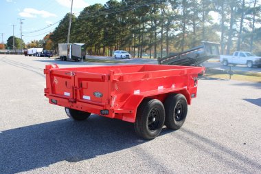New 2025 RawMaxx SDX 6x10 10k Dump Trailer