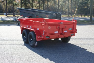 New 2025 RawMaxx SDX 6x10 10k Dump Trailer