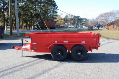 New 2025 RawMaxx SDX 6x10 10k Dump Trailer