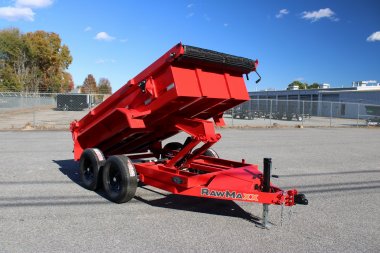 New 2025 RawMaxx SDX 6x10 10k Dump Trailer