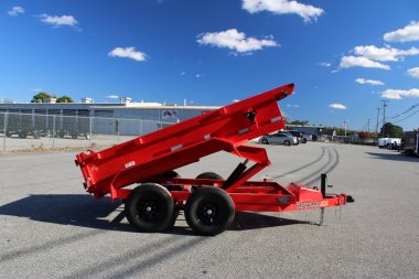 New 2025 RawMaxx SDX 6x10 10k Dump Trailer