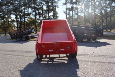 New 2025 RawMaxx SDX 6x10 10k Dump Trailer