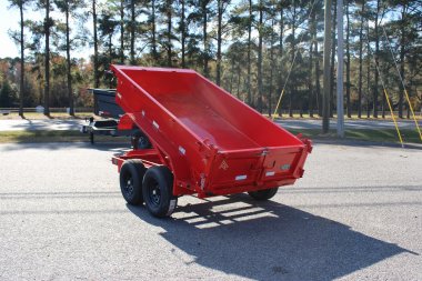 New 2025 RawMaxx SDX 6x10 10k Dump Trailer