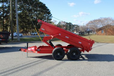 New 2025 RawMaxx SDX 6x10 10k Dump Trailer