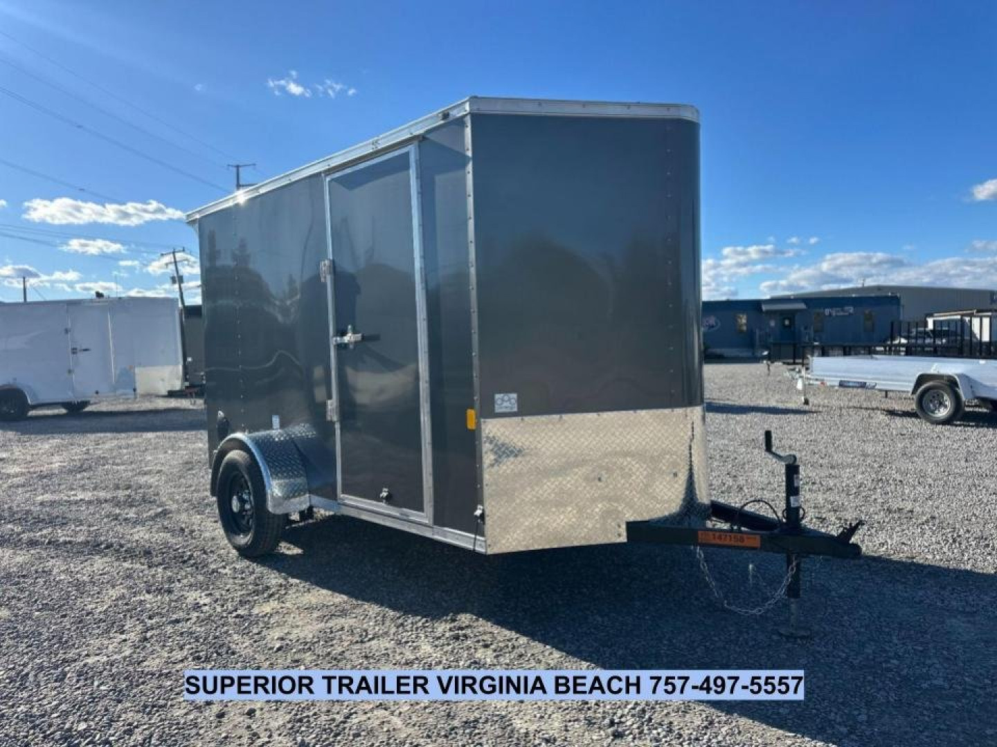 New 2025 CONTINENTAL CARGO 6X10 w/ Ramp Cargo / Enclosed Trailer