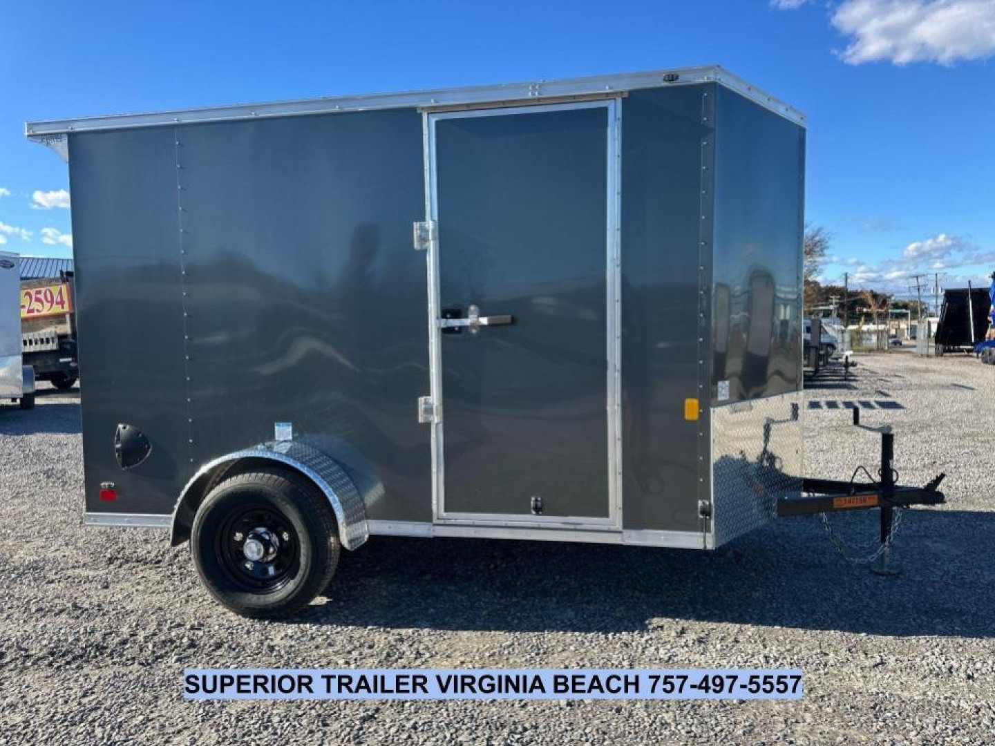 New 2025 CONTINENTAL CARGO 6X10 w/ Ramp Cargo / Enclosed Trailer