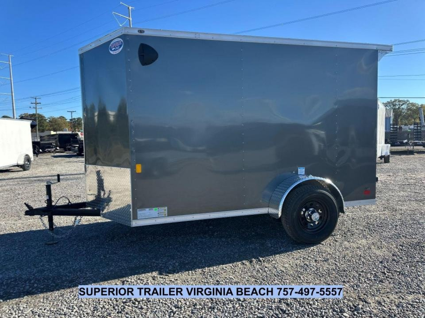 New 2025 CONTINENTAL CARGO 6X10 w/ Ramp Cargo / Enclosed Trailer