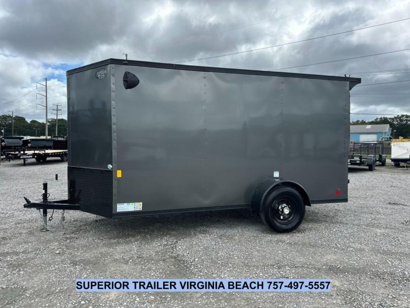 New 2025 CONTINENTAL CARGO 6X12 w/ Ramp Cargo / Enclosed Trailer