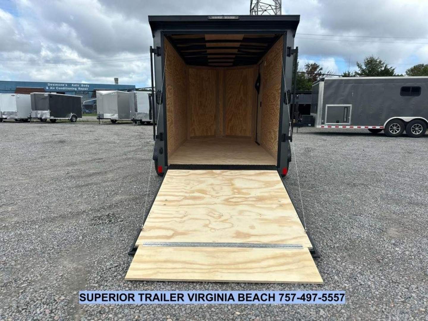 New 2025 CONTINENTAL CARGO 6X12 w/ Ramp Cargo / Enclosed Trailer
