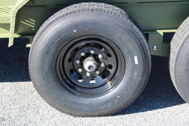 New 2025 RawMaxx 7x16 14K Telescopic Dump Trailer