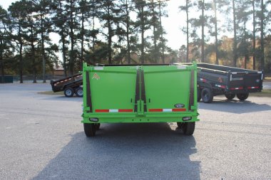 New 2025 RawMaxx 7x14 14K Telescopic Dump Trailer