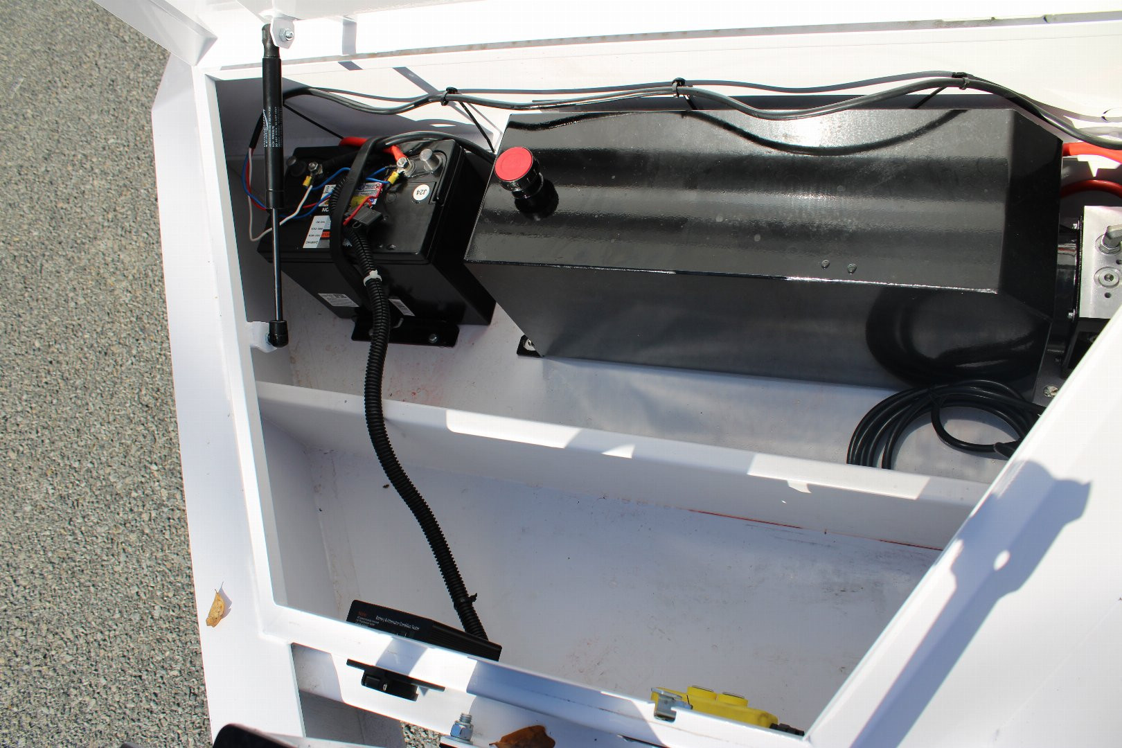 New 2025 RawMaxx 7x14 14K Telescopic Dump Trailer