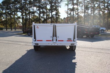 New 2025 RawMaxx 7x14 14K Telescopic Dump Trailer