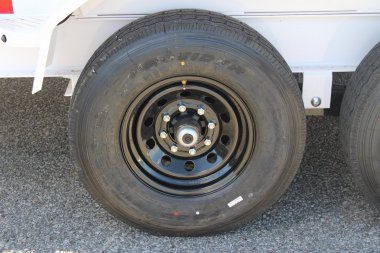 New 2025 RawMaxx 7x14 14K Telescopic Dump Trailer