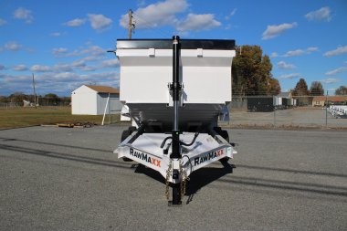 New 2025 RawMaxx 7x14 14K Telescopic Dump Trailer