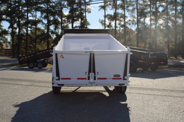 New 2025 RawMaxx 7x14 14K Telescopic Dump Trailer