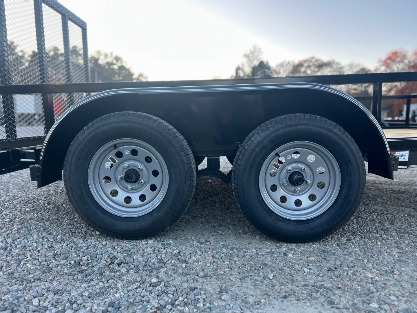 New 2025 TEXAS BRAGG TRAILERS 12LD 5K w/ Gate Utility Trailer