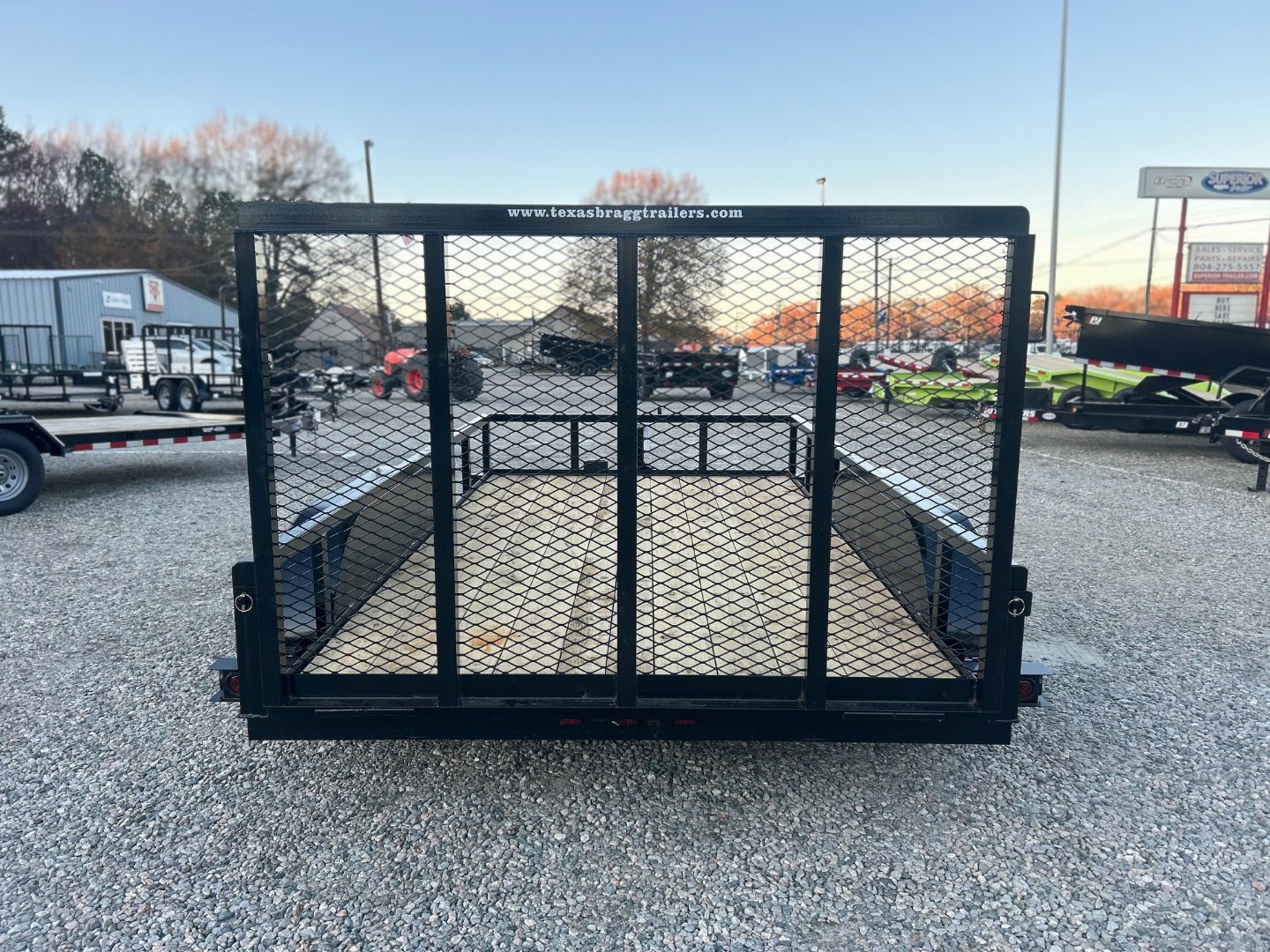 New 2025 TEXAS BRAGG TRAILERS 12LD 5K w/ Gate Utility Trailer