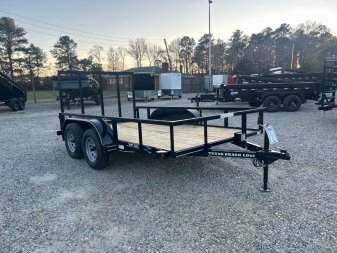 New 2025 TEXAS BRAGG TRAILERS 12LD 5K w/ Gate Utility Trailer