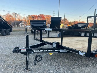 New 2025 TEXAS BRAGG TRAILERS 12LD 5K w/ Gate Utility Trailer