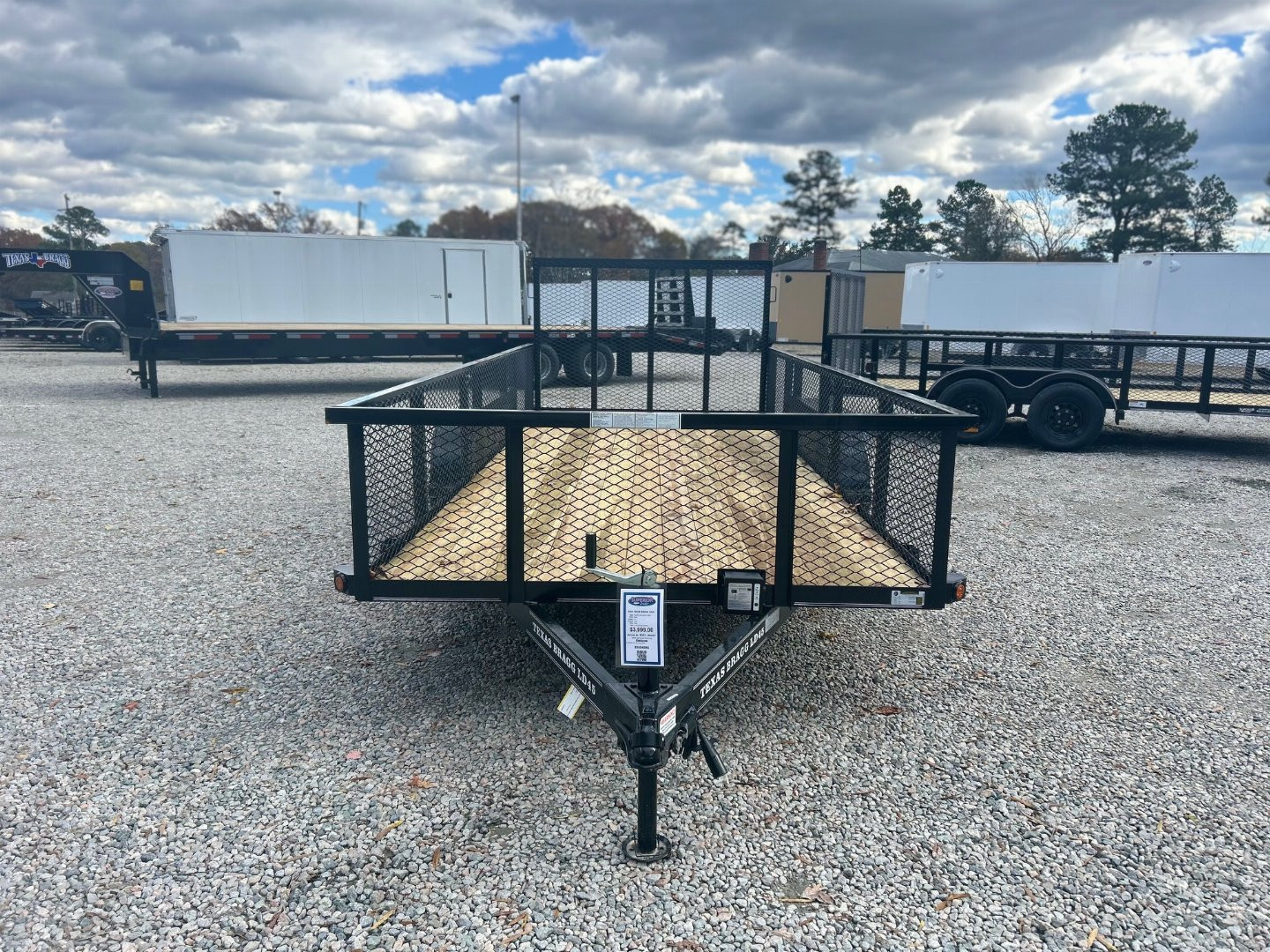 New 2025 Texas Bragg 16LD w/ 2' Sides & Gate