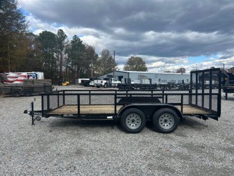 New 2025 Texas Bragg 16LD w/ 2' Sides & Gate