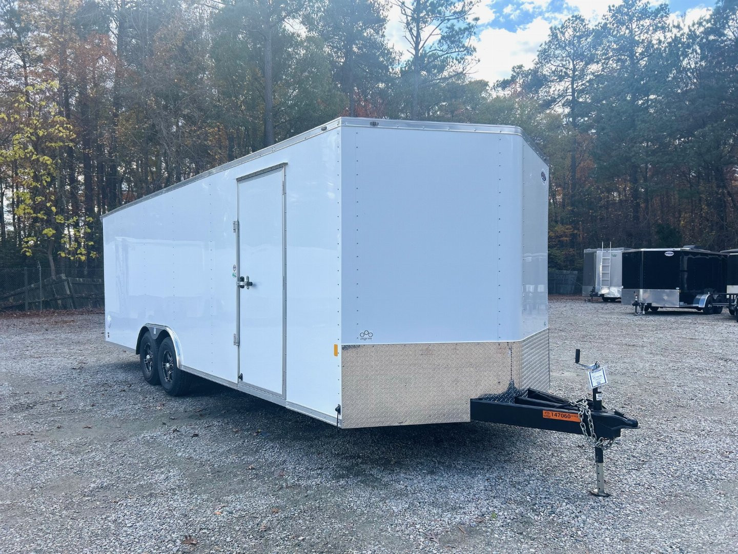 New 2025 CONTINENTAL CARGO 8.5X24 10K Car/ Racing Trailer w/ Rear Wing