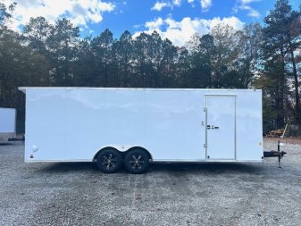 New 2025 CONTINENTAL CARGO 8.5X24 10K Car/ Racing Trailer w/ Rear Wing