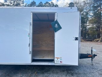 New 2025 CONTINENTAL CARGO 8.5X24 10K Car/ Racing Trailer w/ Rear Wing