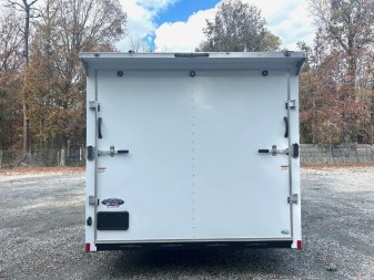 New 2025 CONTINENTAL CARGO 8.5X24 10K Car/ Racing Trailer w/ Rear Wing