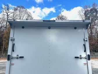 New 2025 CONTINENTAL CARGO 8.5X24 10K Car/ Racing Trailer w/ Rear Wing