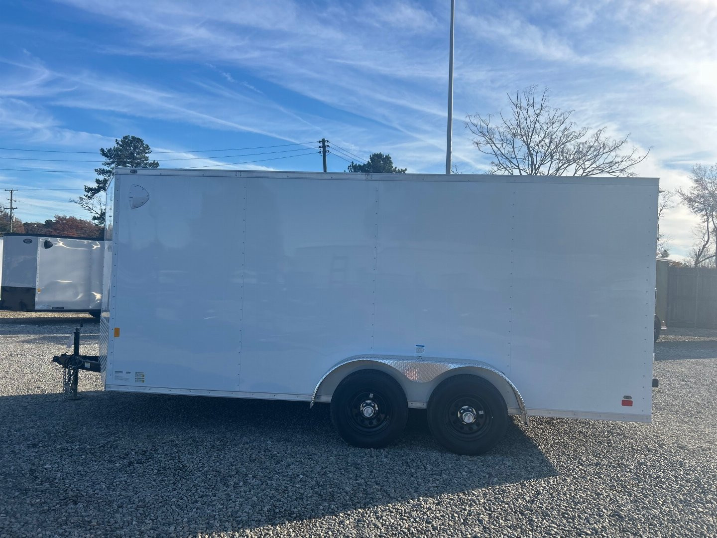 New 2025 CONTINENTAL CARGO 7X16 Enclosed Trailer w/ Ramp Door