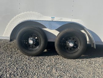 New 2025 CONTINENTAL CARGO 7X16 Enclosed Trailer w/ Ramp Door