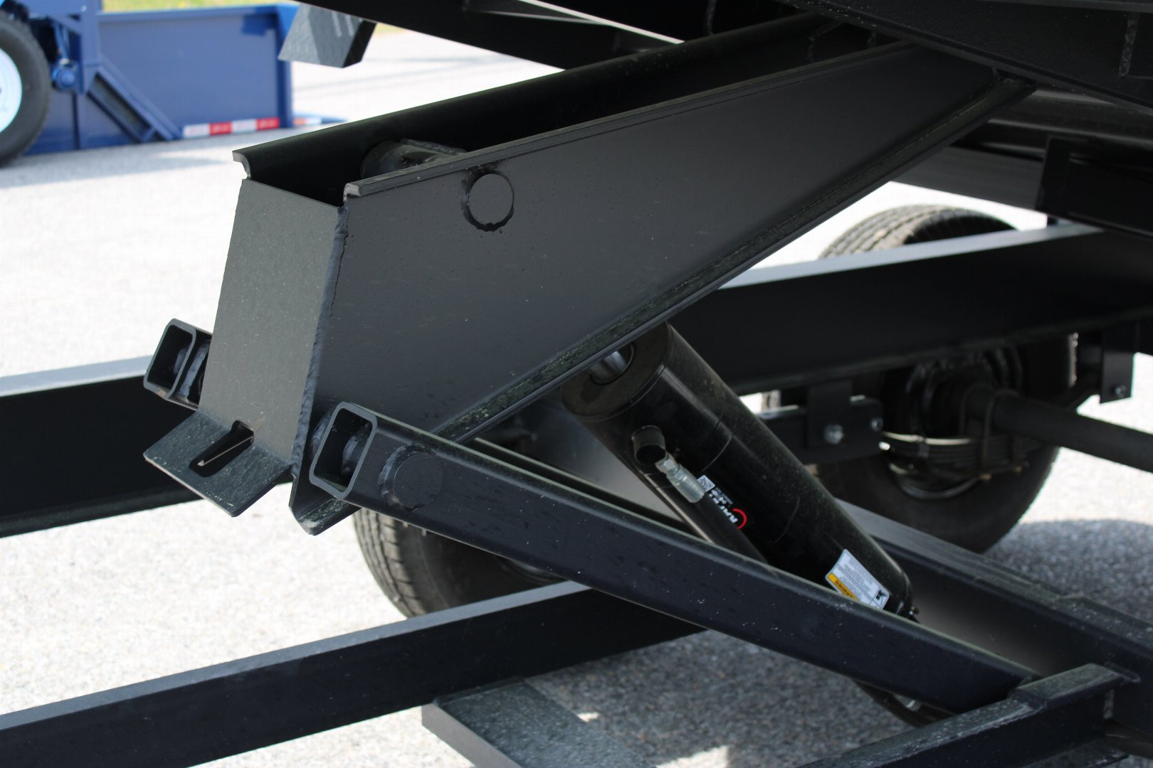 New 2025 RawMaxx 7x14 14K Dump Trailer