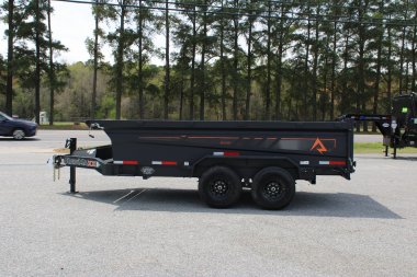New 2025 RawMaxx 7x14 14K Dump Trailer