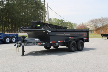 New 2025 RawMaxx 7x14 14K Dump Trailer