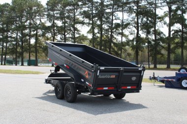New 2025 RawMaxx 7x14 14K Dump Trailer