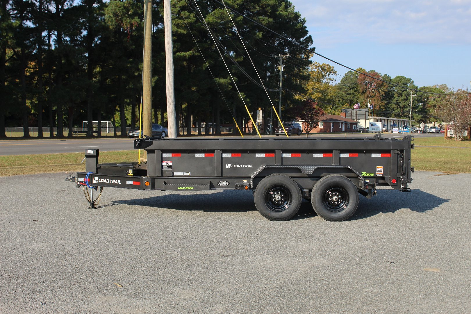New 2025 Load Trail Low Pro 7X14 14K Dump Trailer